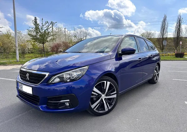 peugeot Peugeot 308 cena 49900 przebieg: 138632, rok produkcji 2018 z Krotoszyn